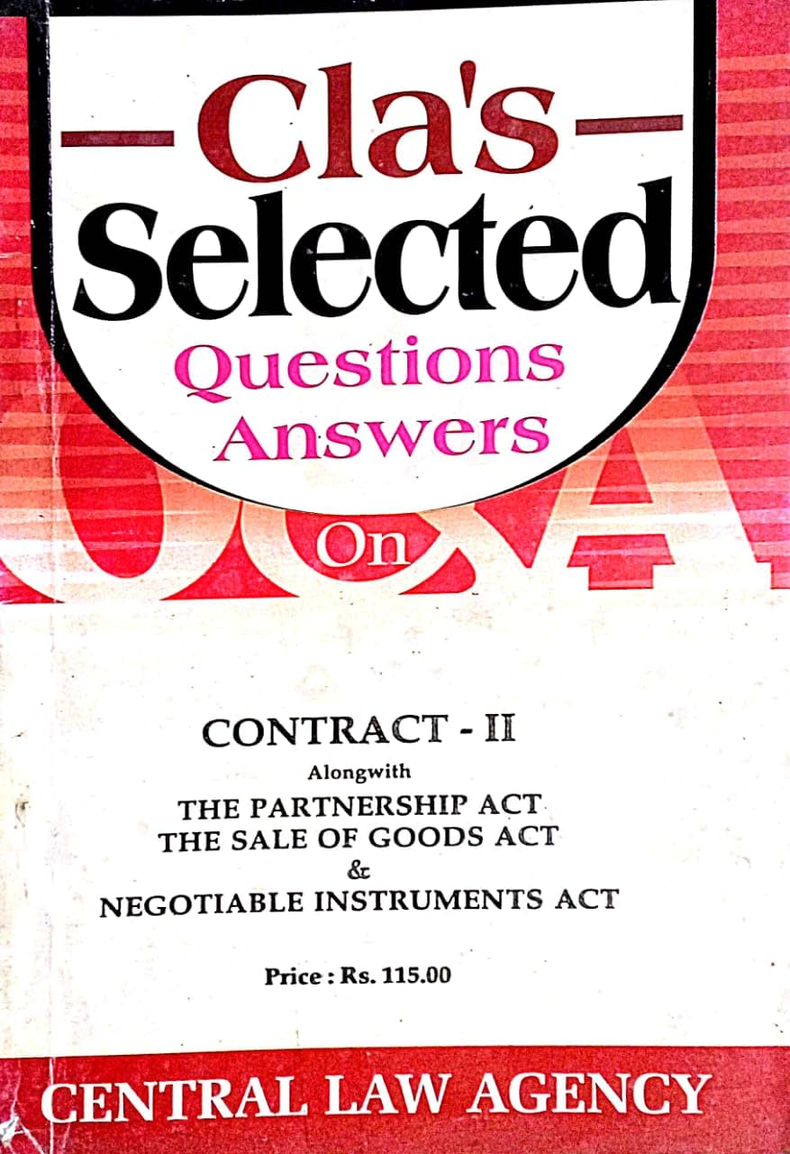 CLA's Contract - II (Question & Answers) (English)